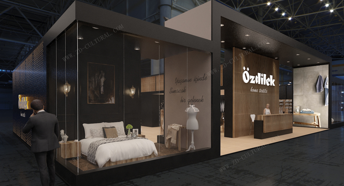 國外家具展廳設計效果圖