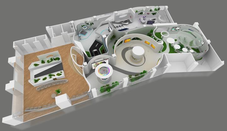 展臺設計中參觀路線該如何設計？參觀路線有幾種設計方法？