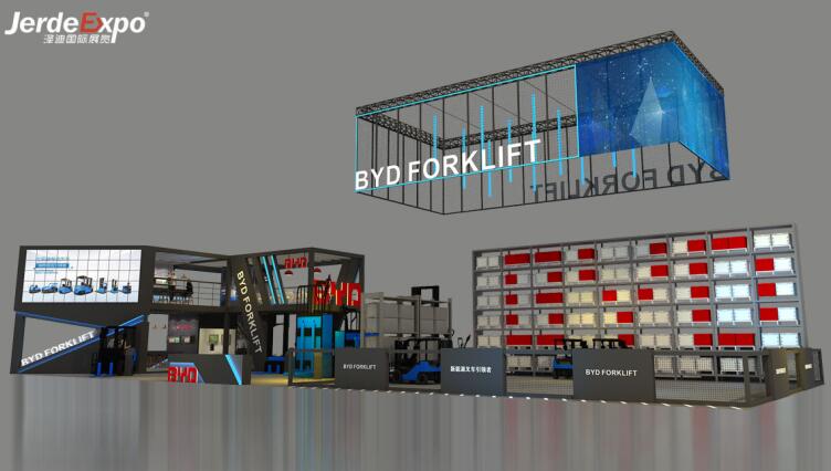 特裝展臺搭建布置時儲物間該如何設計？專業解答5大展區的設計方法