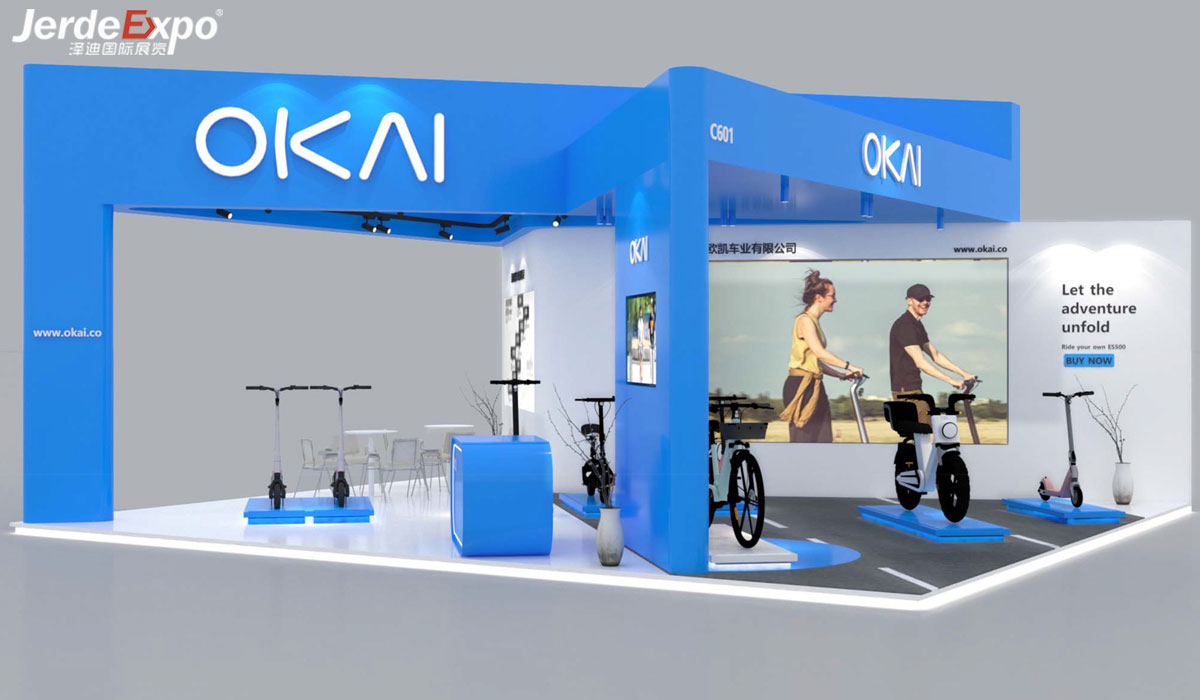 上海自行車展臺設(shè)計(jì)圖