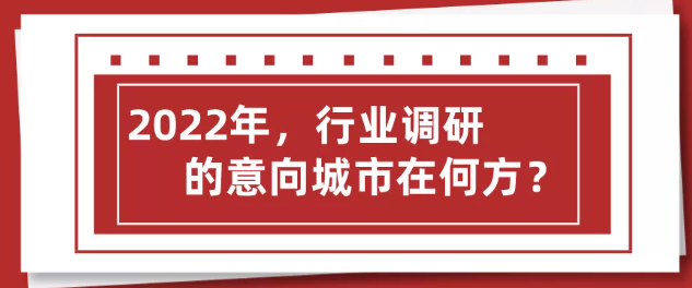 2022年 行業(yè)調研之意向城市在何方？上海展會搭建公司回答道！